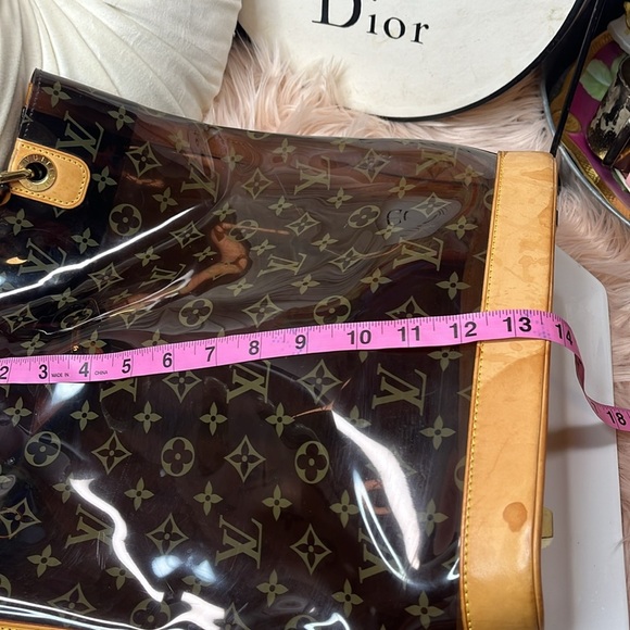 LOUIS VUITTON SAC AMBRE MONOGRAM VINYL MM - Picture 10 of 12